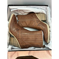 Dolce Vita Beaux Rose Leather Western Ankle Boots Size 8.5