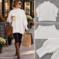 Free People Ottoman Slouchy Tunic Ivory Boho Minimalist Luxury Oversized Large