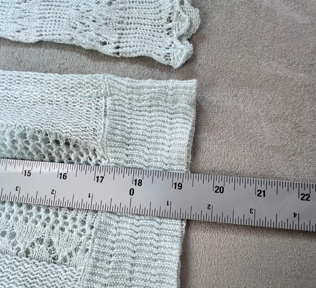 Free People Serendipity Knit Cardi S Ice Castle Pointelle Linen Cotton NWT