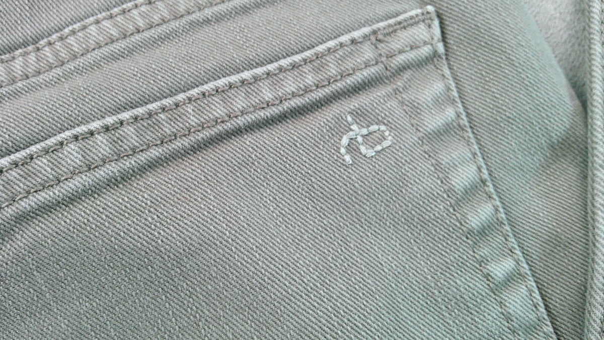 rag & bone Fit 2 Men's Jeans 34x32 Dark Taupe Aero Stretch Slim Fit