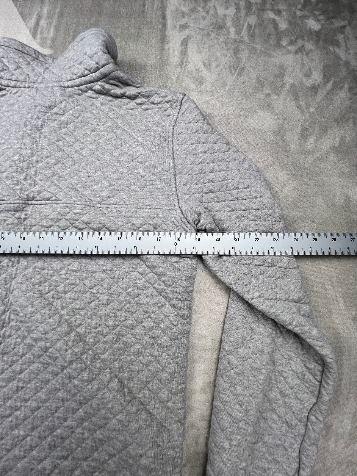 Patagonia Women's Organic Cotton Quilt Gray Peach Large