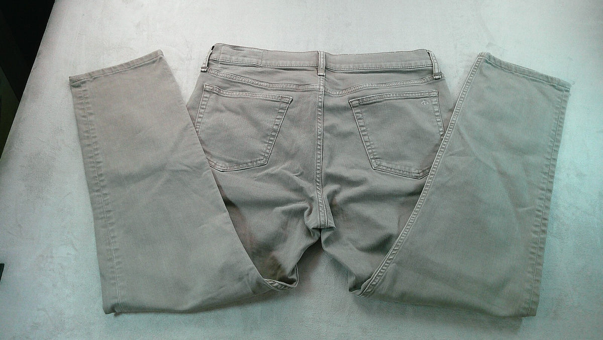 rag & bone Fit 2 Men's Jeans 34x32 Dark Taupe Aero Stretch Slim Fit
