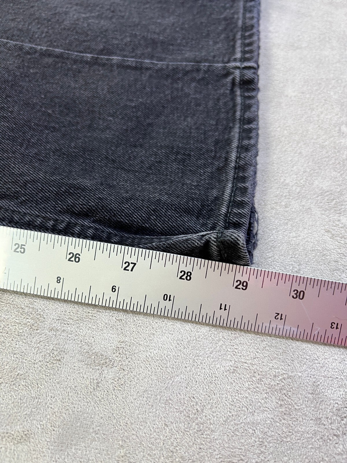 Abercrombie High Rise Flare Jeans 31 12R Black NWT