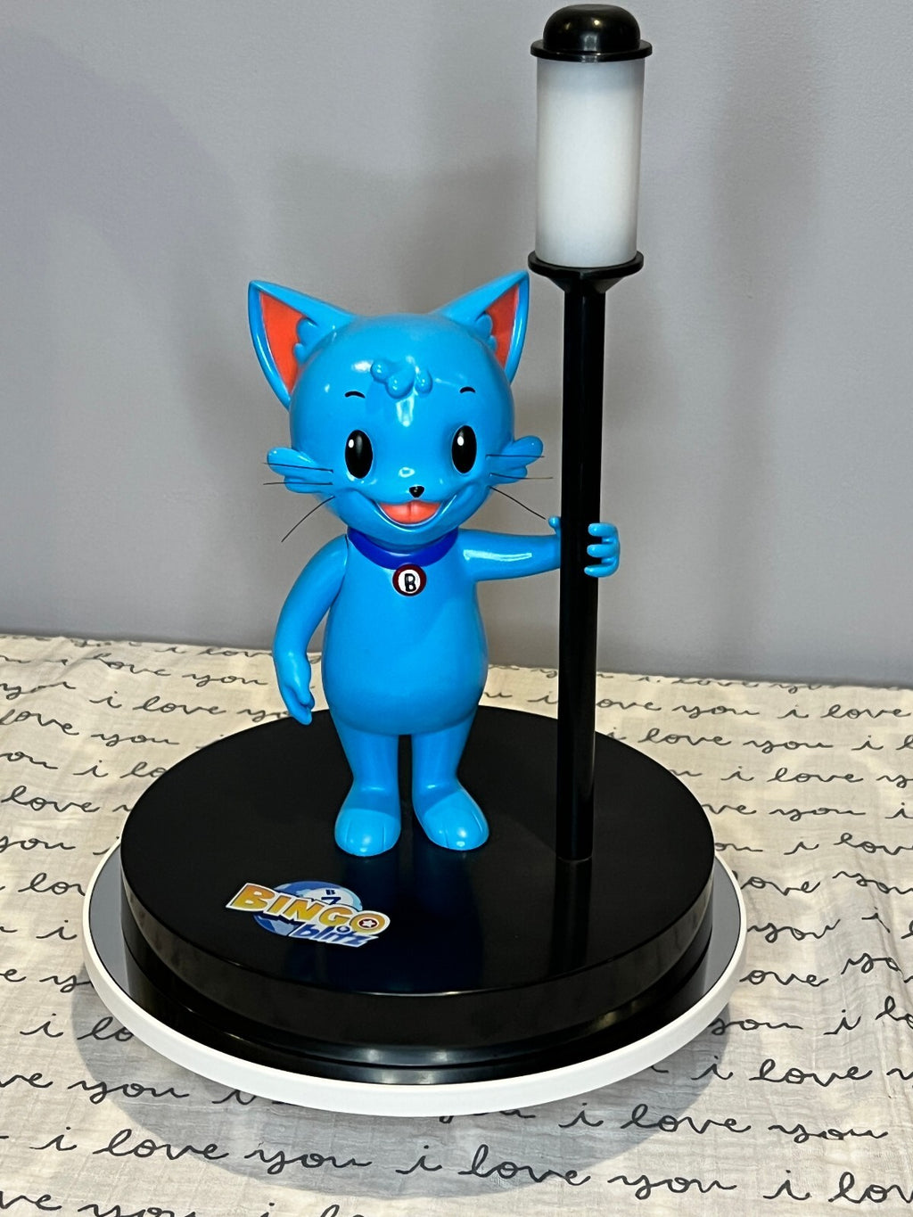 Bingo Blitz Blitzy Cat Limited Edition USB LED Lamp Rare