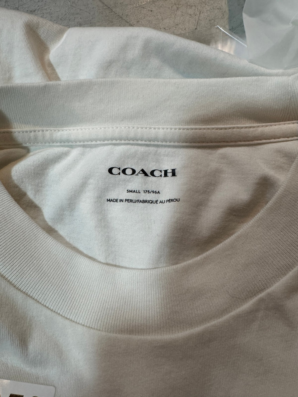 Coach Graphic REXY Dinosaur Print T-Shirt Small