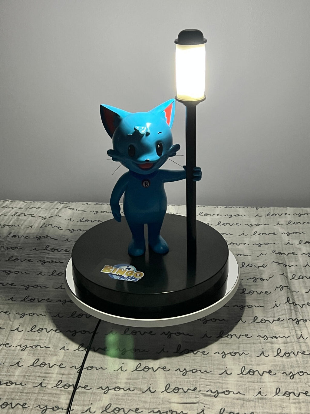 Bingo Blitz Blitzy Cat Limited Edition USB LED Lamp Rare