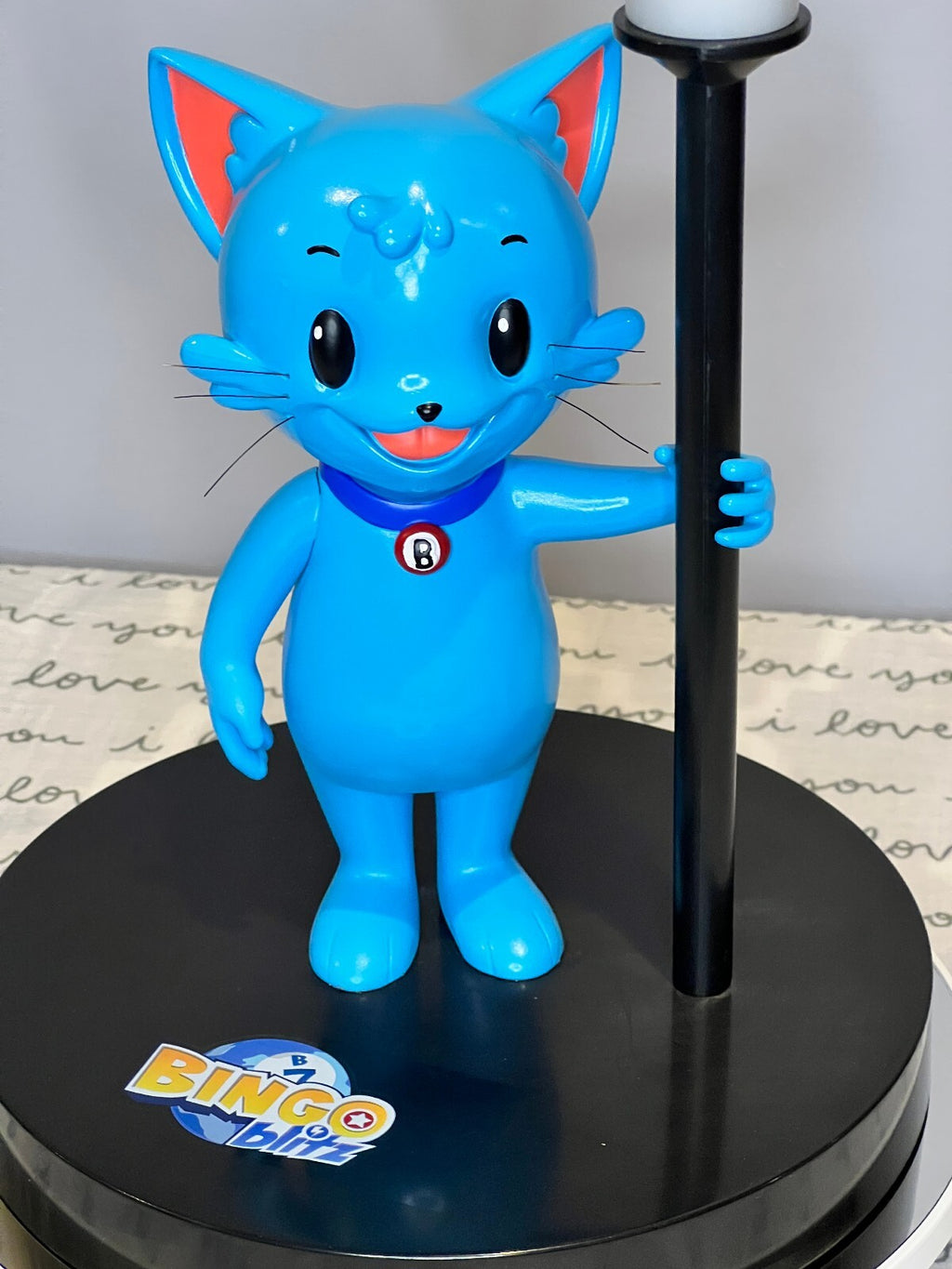 Bingo Blitz Blitzy Cat Limited Edition USB LED Lamp Rare
