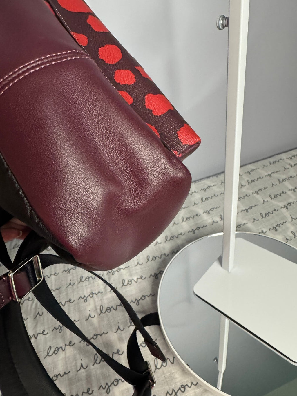 Coach Mini Backpack F39030 Wild Beast Burgundy Red NWOT