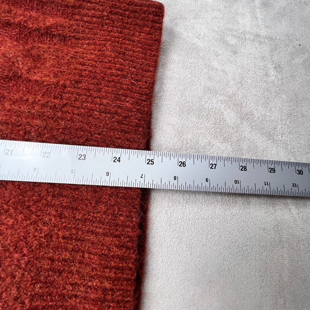 Madewell Kiawah Cable Sweater Heather Auburn Alpaca Wool 2X