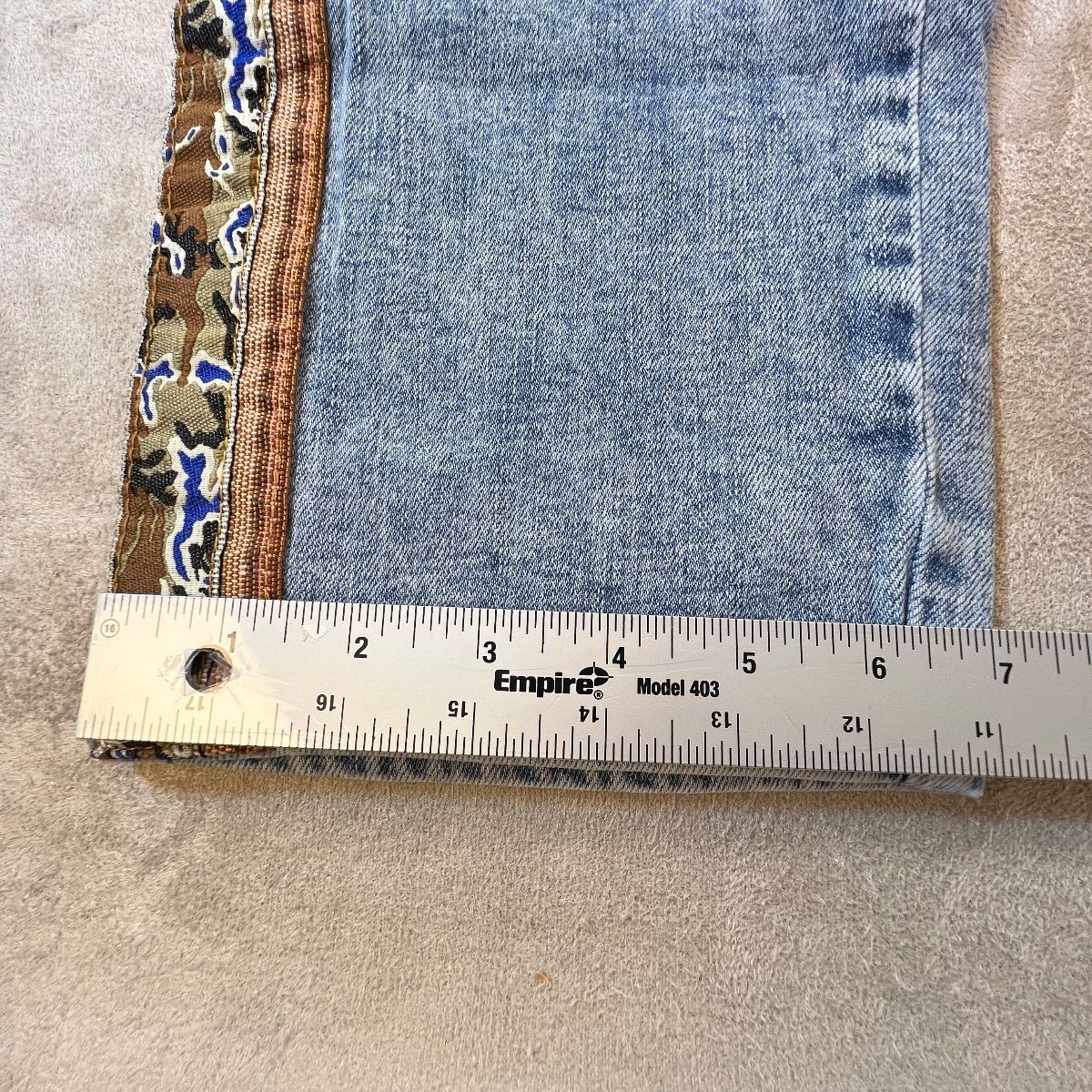 Anthropologie Pilcro Boyfriend Jeans 29 Camo Side Stripe Mid Rise Denim