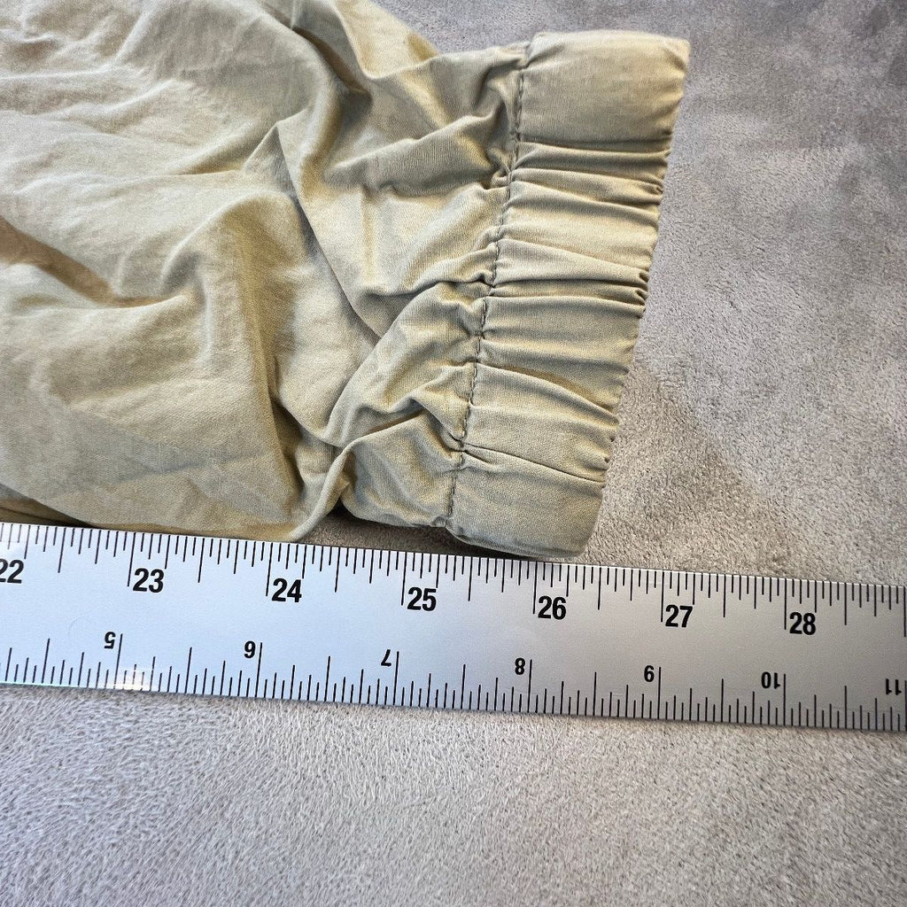 Rails Womens Cargo Jogger Pants M Ochre Khaki Paperbag Waist Lyocell Utility