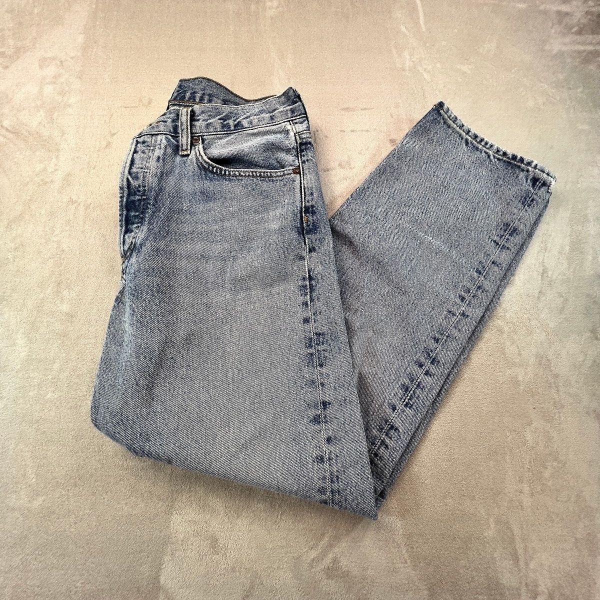 AGOLDE Wyman Jeans Womens 26 Straight Leg Organic Cotton Light Wash Button Fly