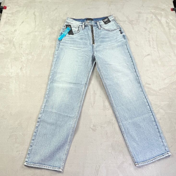 Silver Jeans Highly Desirable High Rise Straight W26 L28 NWT