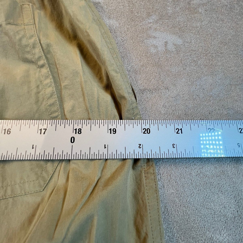 Rails Womens Cargo Jogger Pants M Ochre Khaki Paperbag Waist Lyocell Utility