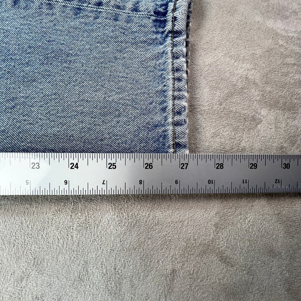 AGOLDE Wyman Jeans Womens 26 Straight Leg Organic Cotton Light Wash Button Fly