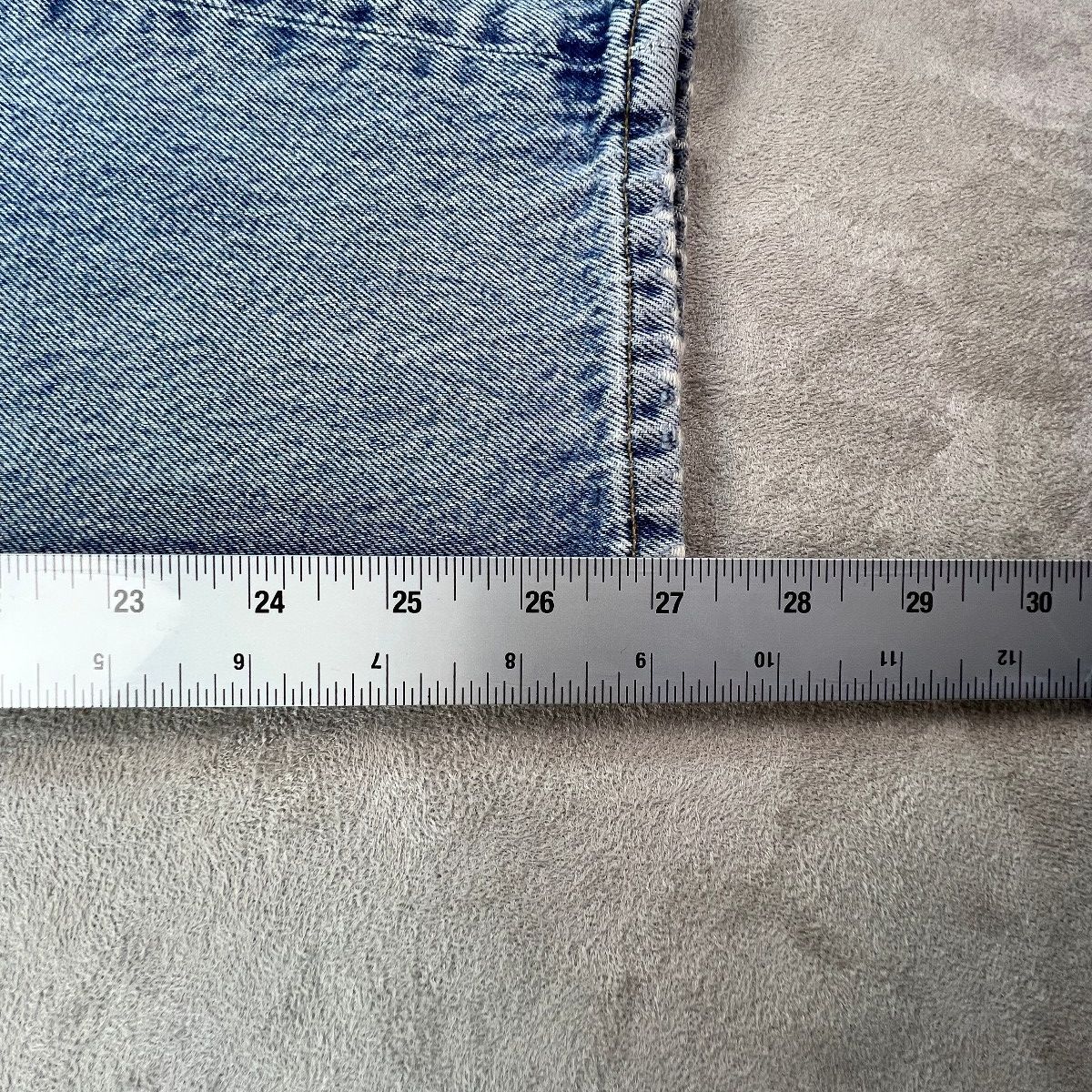 AGOLDE Wyman Jeans Womens 26 Straight Leg Organic Cotton Light Wash Button Fly