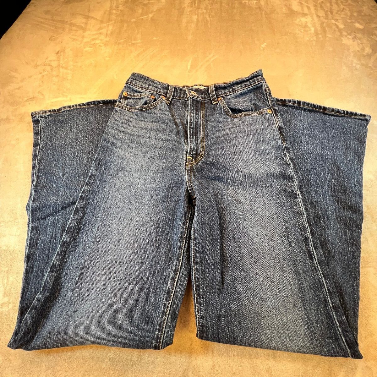 Levi's Premium Ribcage Bell Jeans Women's 27 High Rise Flare Wide Leg