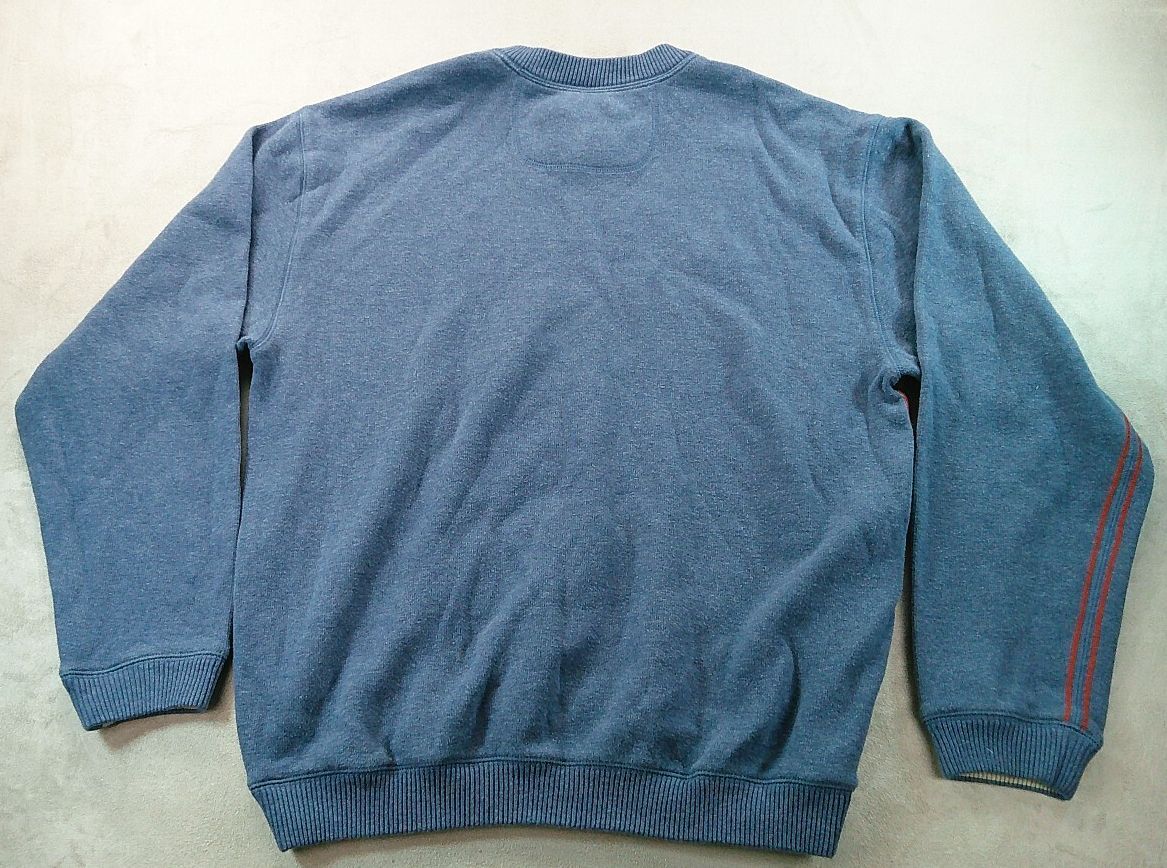 Tommy Bahama Mens M Blue Pullover Sweatshirt Hiking Gorpcore Outdoor Casual