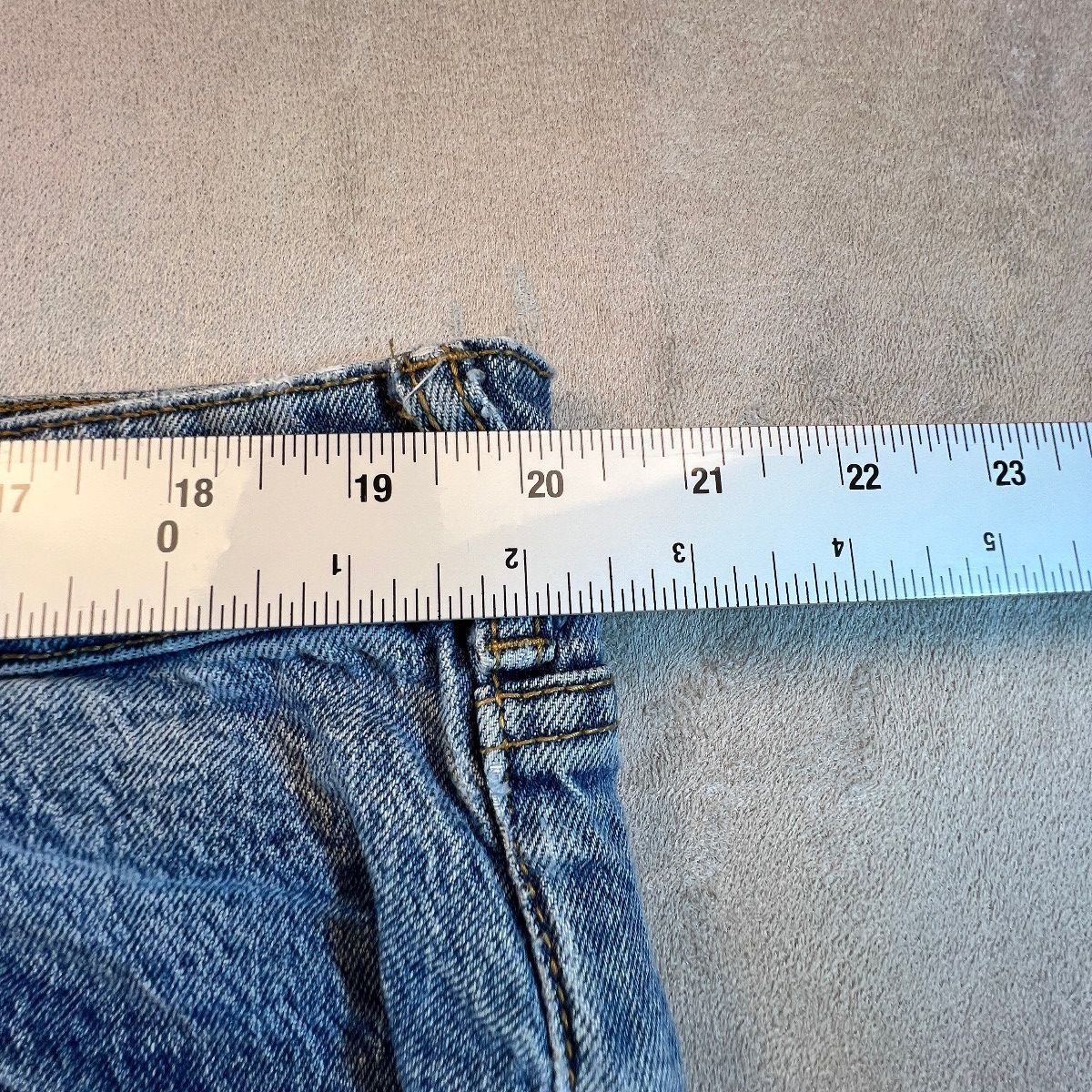 Pilcro Anthropologie Jeans Womens 20W Wide Leg Cropped Distressed Ripped Denim