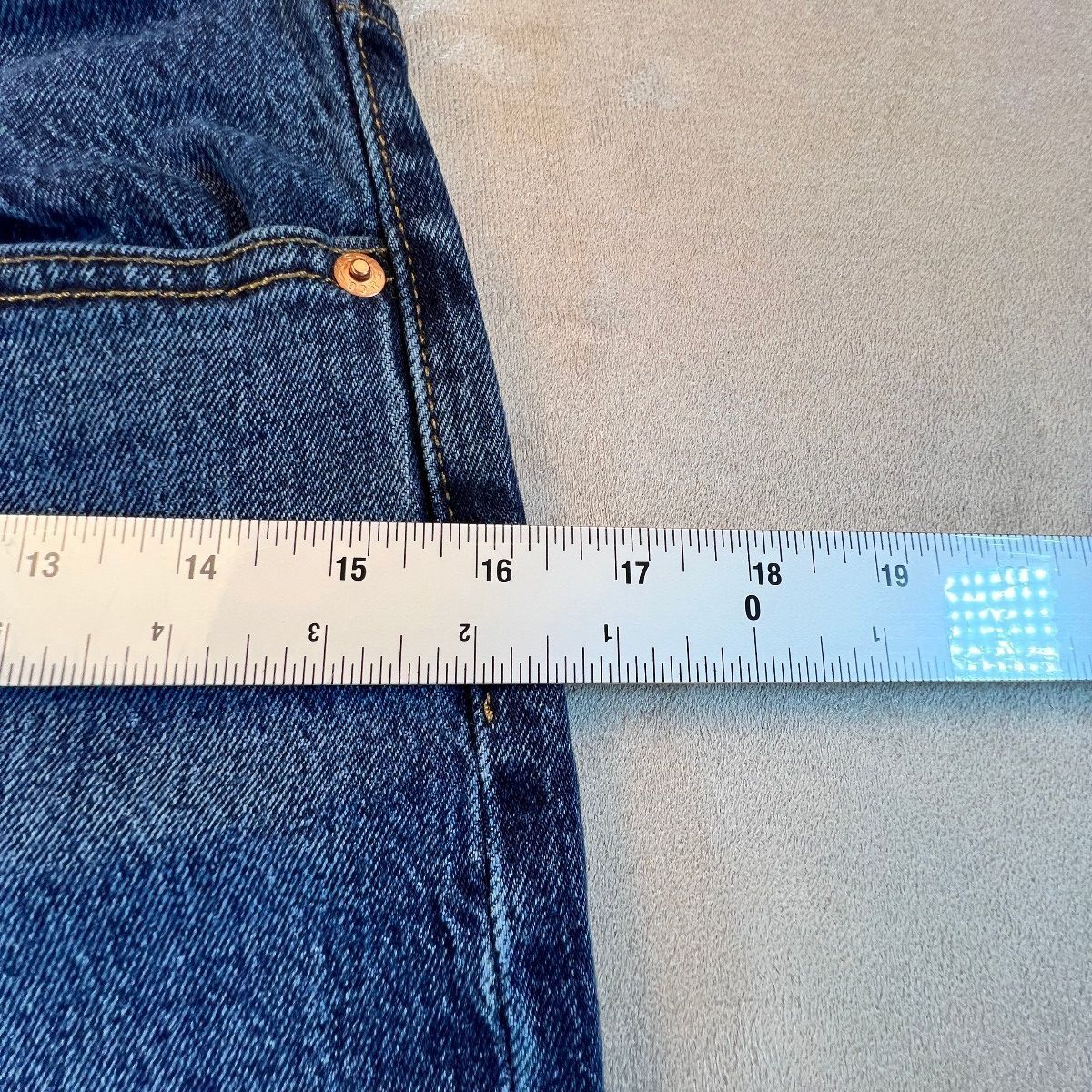 Levi's Premium Ribcage Bell Jeans Women's 27 High Rise Flare Wide Leg