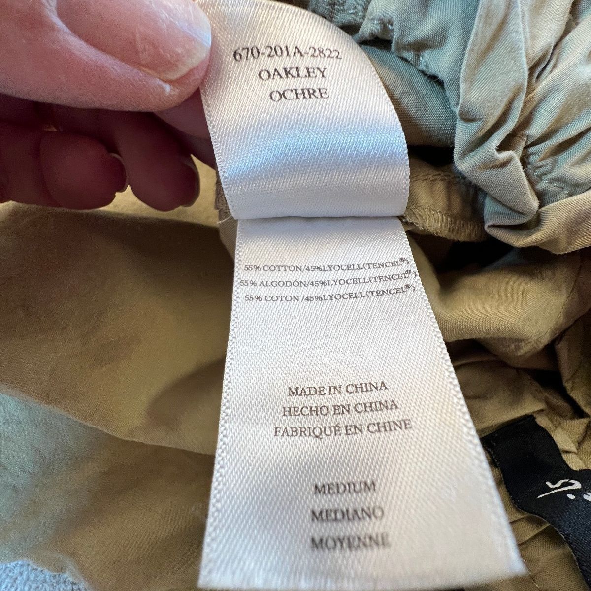 Rails Womens Cargo Jogger Pants M Ochre Khaki Paperbag Waist Lyocell Utility