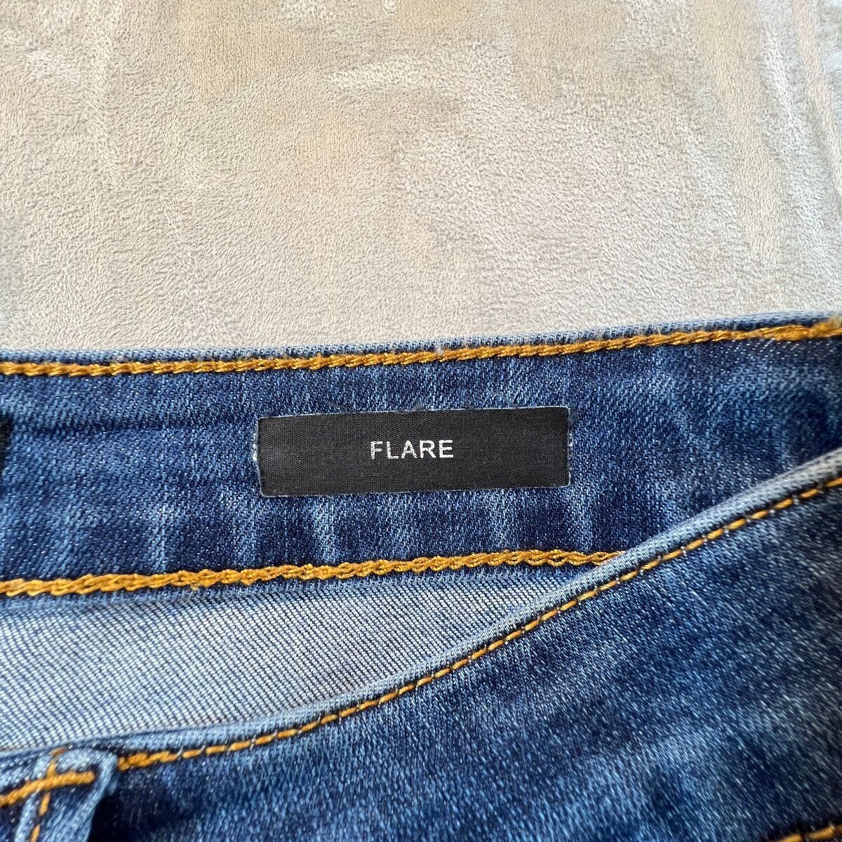 Judy Blue 9/29 High Rise Flare Jeans Long 32" Inseam Raw Frayed Hem JB88611