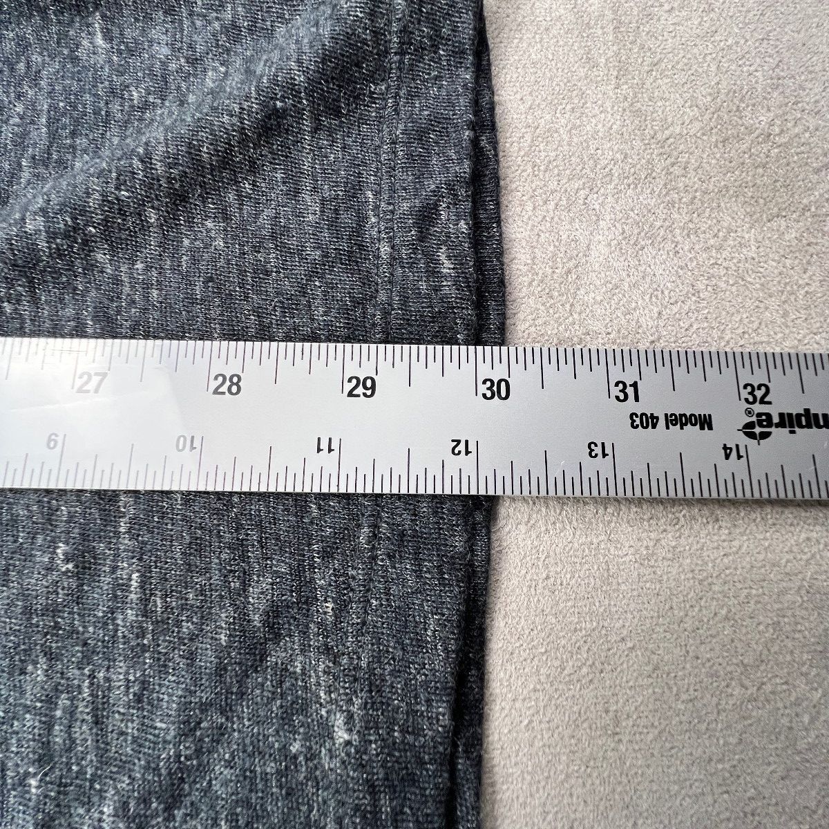Max 'n Chester Joyce 100% Linen Top Designer Sample Gray 6