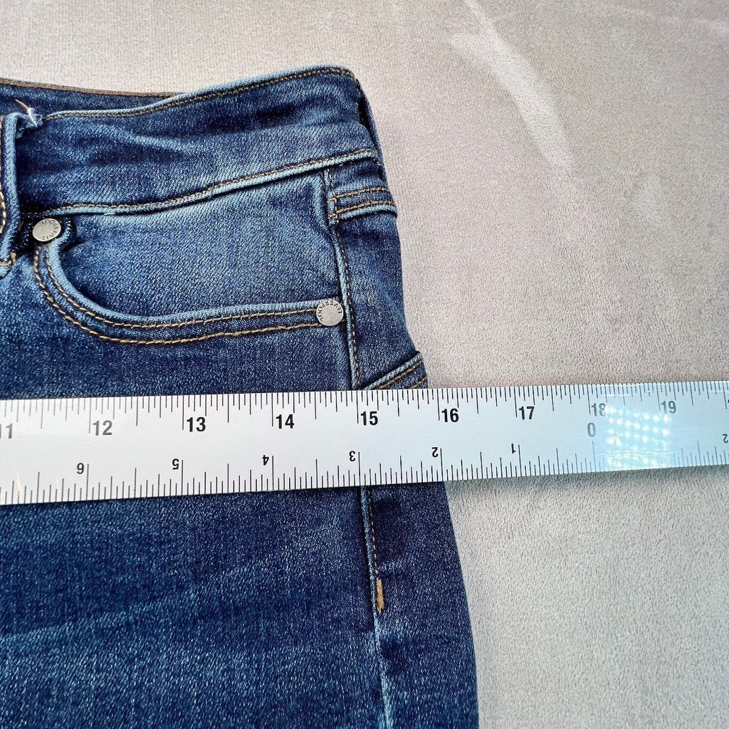 Liverpool The Hugger Skinny Jeans Womens 6 / 28 Blue Stretch Denim Mid Rise