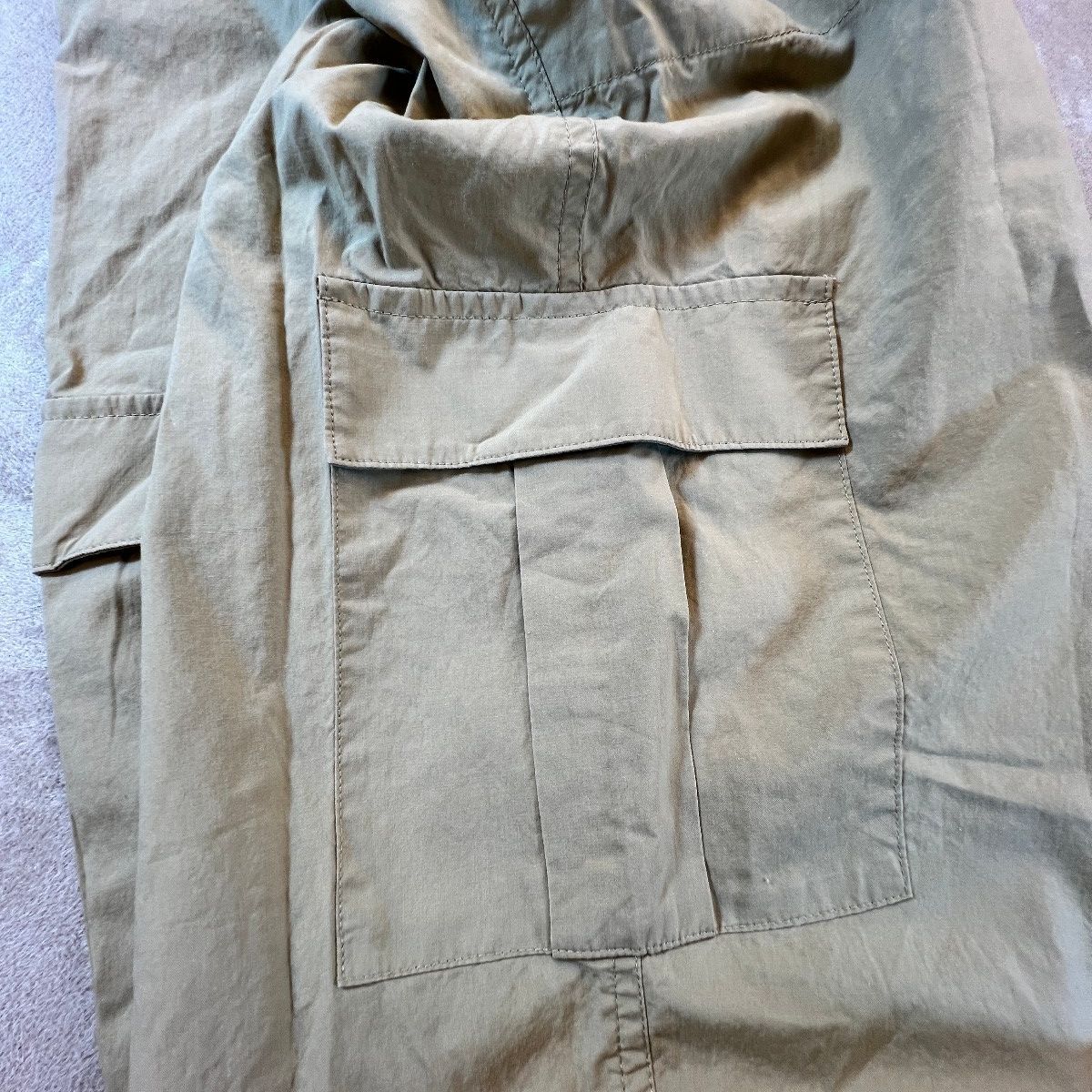 Rails Womens Cargo Jogger Pants M Ochre Khaki Paperbag Waist Lyocell Utility