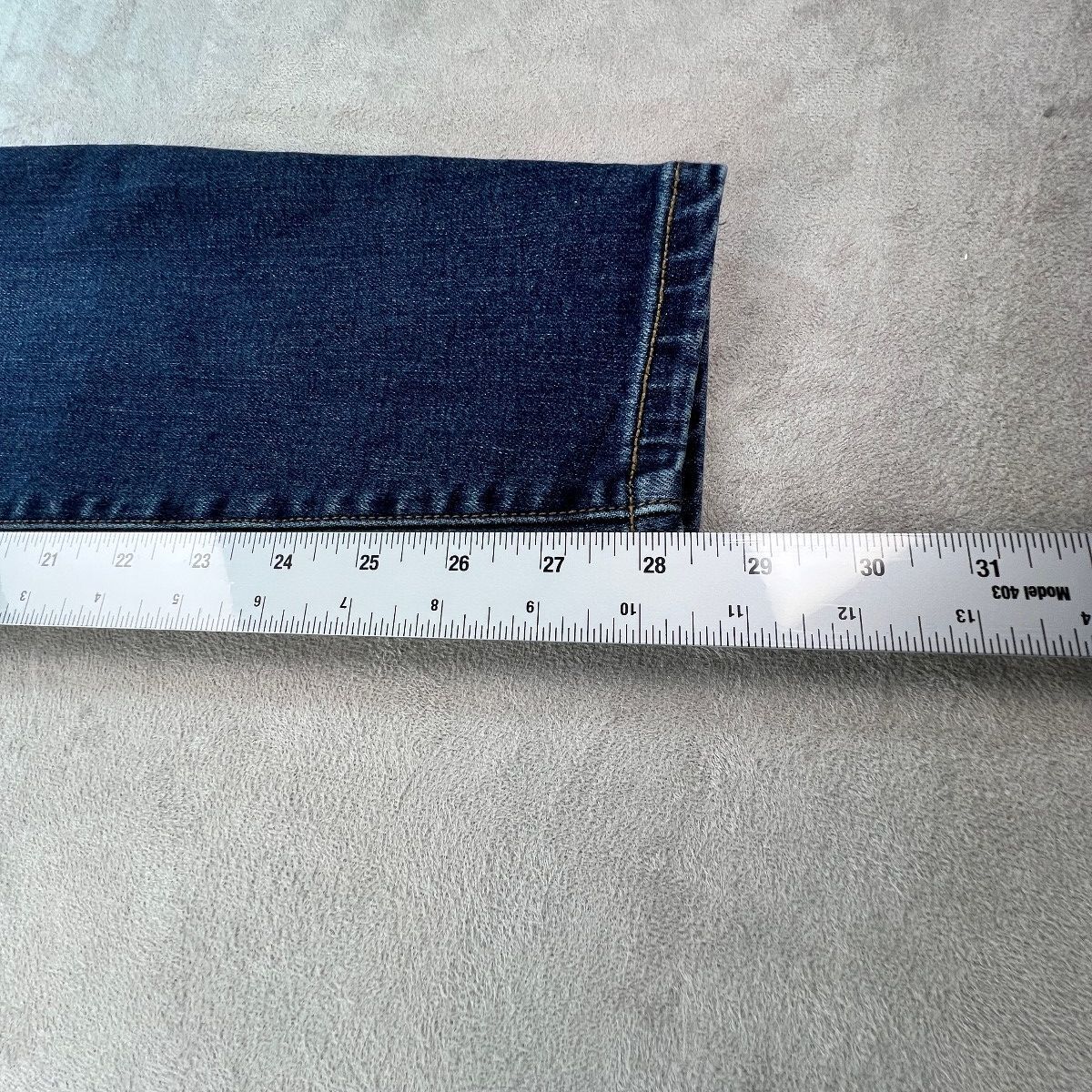 Liverpool The Hugger Skinny Jeans Womens 6 / 28 Blue Stretch Denim Mid Rise