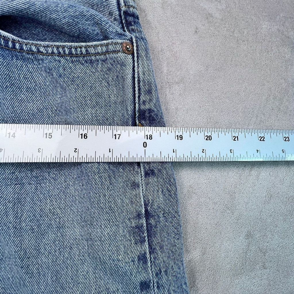 AGOLDE Wyman Jeans Womens 26 Straight Leg Organic Cotton Light Wash Button Fly