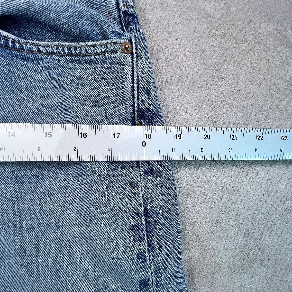 AGOLDE Wyman Jeans Womens 26 Straight Leg Organic Cotton Light Wash Button Fly