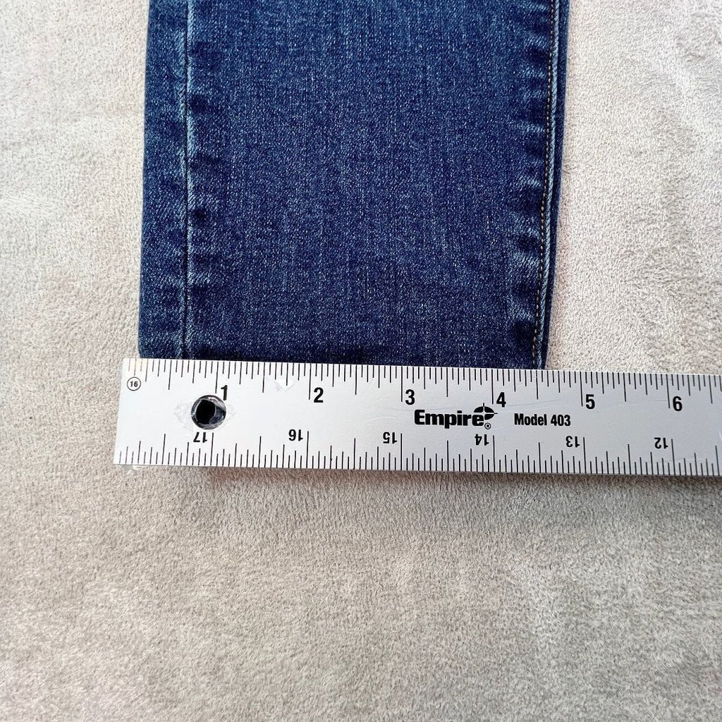 Liverpool The Hugger Skinny Jeans Womens 6 / 28 Blue Stretch Denim Mid Rise