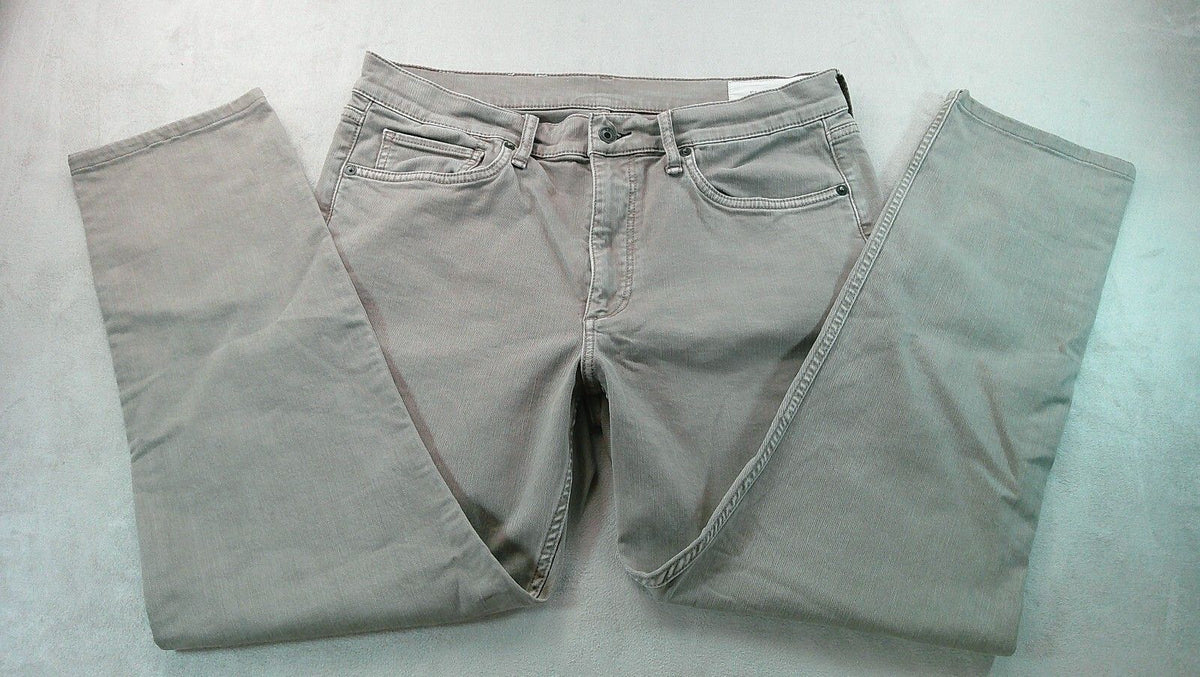 rag & bone Fit 2 Men's Jeans 34x32 Dark Taupe Aero Stretch Slim Fit