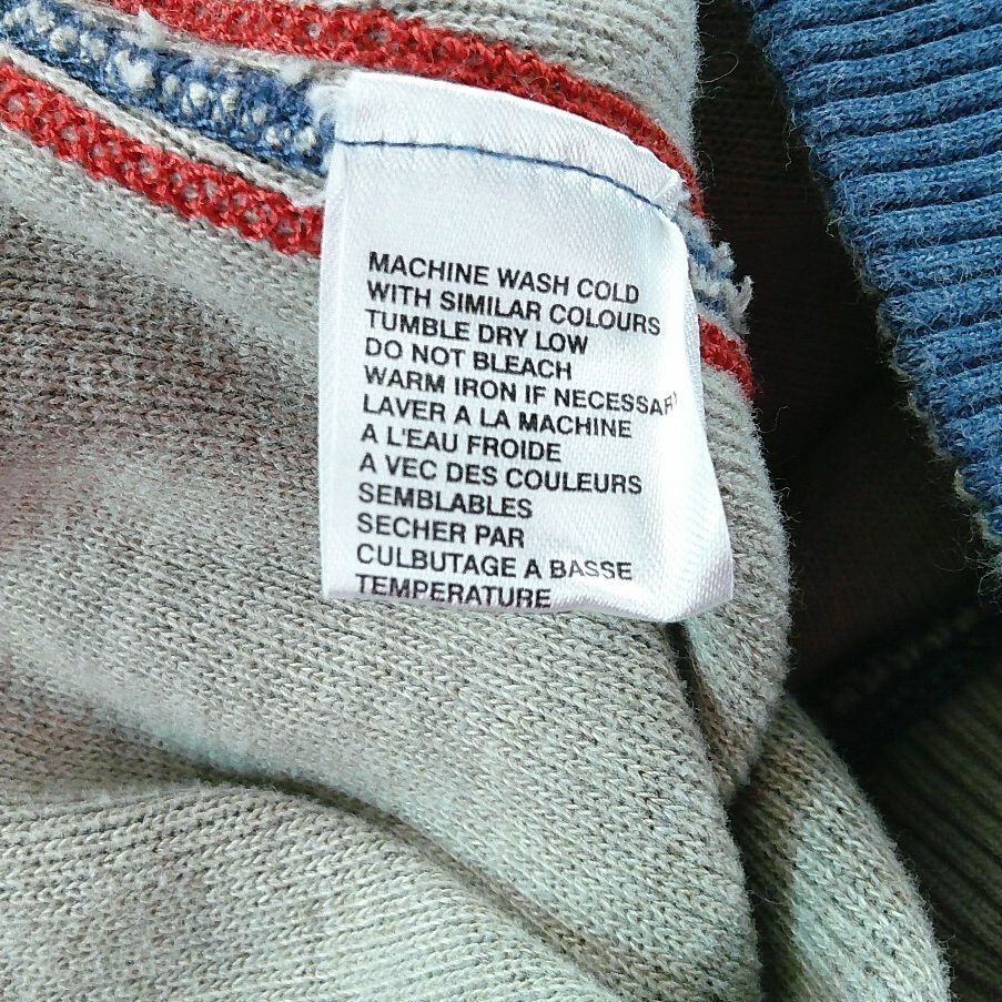 Tommy Bahama Mens M Blue Pullover Sweatshirt Hiking Gorpcore Outdoor Casual