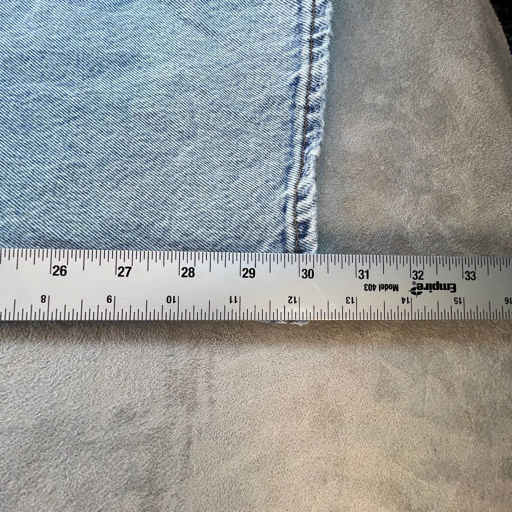 FRAME The Bubble Jeans 29 Outlaw Light Wash High Rise Barrel Leg 100% Cotton