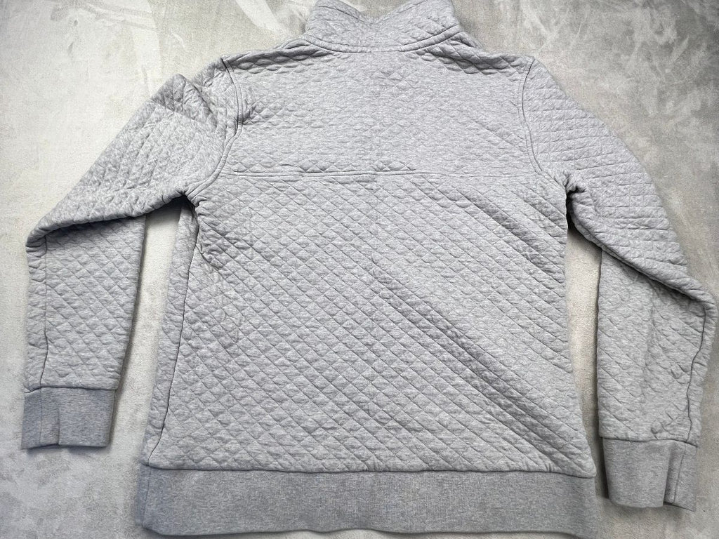 Patagonia Women's Organic Cotton Quilt Gray Peach Large