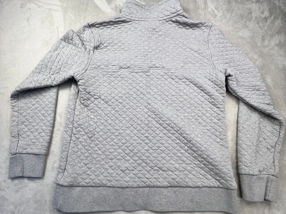 Patagonia Women's Organic Cotton Quilt Gray Peach Large