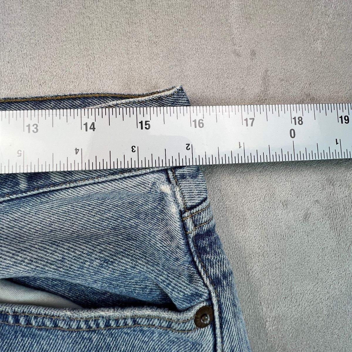 AGOLDE Wyman Jeans Womens 26 Straight Leg Organic Cotton Light Wash Button Fly